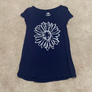 Justice, size 10, long tee